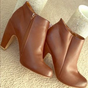 Brown booties